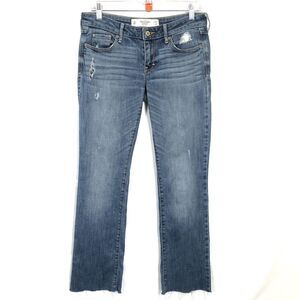 Abercrombie & Fitch The A&F Boot Cut Womens Jeans Size 0R Medium Wash